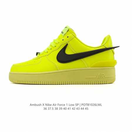 Nike Air Force 1 AF1 Low-Top Casual Sneakers Ambush X Nk Air Force 1 '07 Low Sp. - Click Image to Close