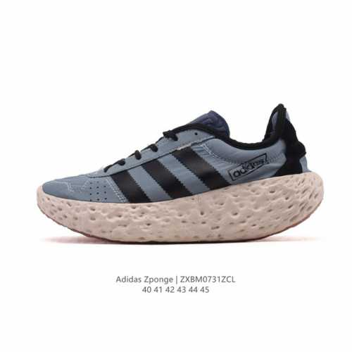 New adidas Zponge classic sneakers for men and women, adidas official trefoil, A
