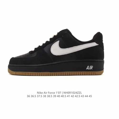 Nike Air Force 1 '07 Low, a versatile, platform, low-top, casual athletic shoe w