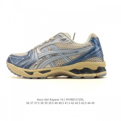 Authentic Asics Gel-Kayano 14 Sporty Casual Breathable Professional Cushioning R
