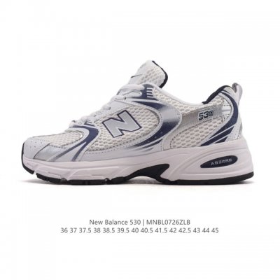 Authentic New Balance 530 retro running shoes, thick-soled, height-enhancing, cu