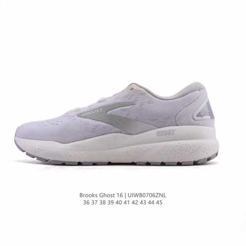 New product company-level Brooks Brooks Ghost 16 running training shoes classic