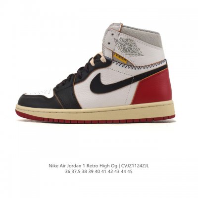 Company-grade Nike Union X Air Jordan 1 Retro High PK Nrg High-top AJ1, a class