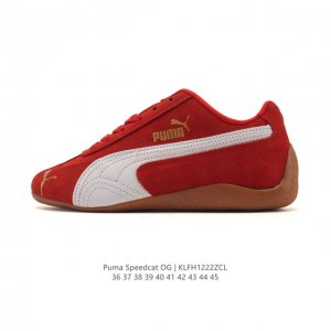 Puma Speedcat Og is a low-top, retro-inspired, versatile casual racing shoe from