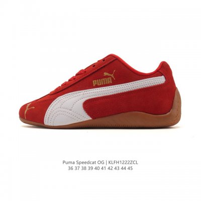 Puma Speedcat Og is a low-top, retro-inspired, versatile casual racing shoe from