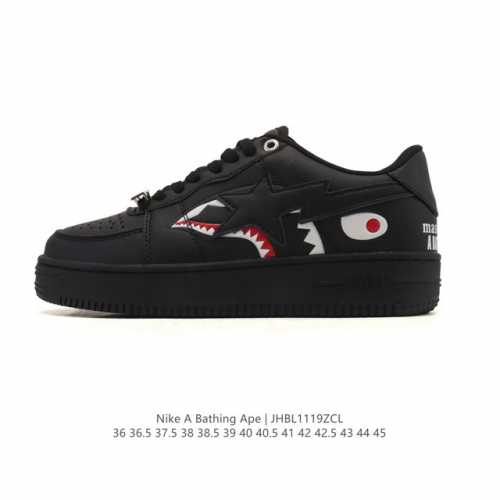 A Bathing Ape unisex retro sneakers, upgraded from the original last and paper t