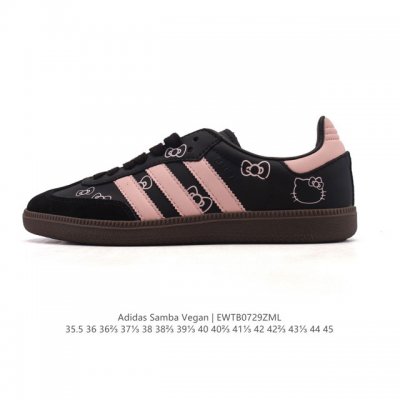 Authentic company-grade Adidas men's and women's Samba vegan sneakers, Hello Kit