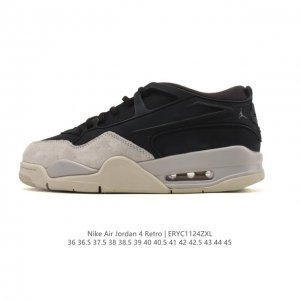 Nike Air Jordan 4 Retro Og Michael Jordan AJ4 Low-top Retro Casual Sports Baske