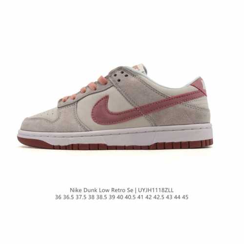 The Nike Dunk Low Retro sneaker, a classic basketball shoe from the 80s, was in