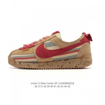 This Union x Nike Cortez retro running shoe, featuring a signature collaboratio
