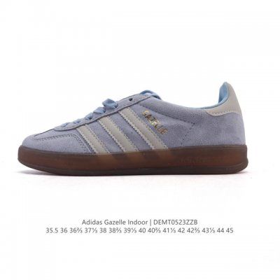 Adidas Originals Gazelle Indoor Retro Trefoil Non-Slip Transparent Rubber Sneake