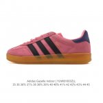 Adidas Originals Gazelle Indoor Retro Trefoil Transparent Rubber Sneakers - Clas