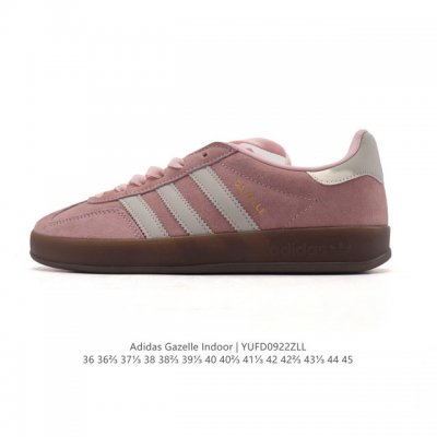 The adidas Originals Gazelle Indoor Retro Trefoil Non-slip Transparent Rubber Sn