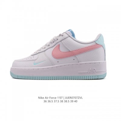 Genuine Nike Air Force 1 '07 Low Air Force One white shoes with air cushion, lo
