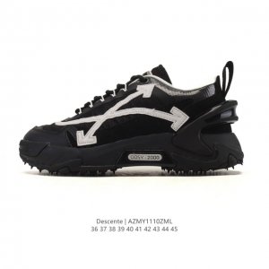Off-White brand sneakers, fashionable platform sneakers with height-increasing d