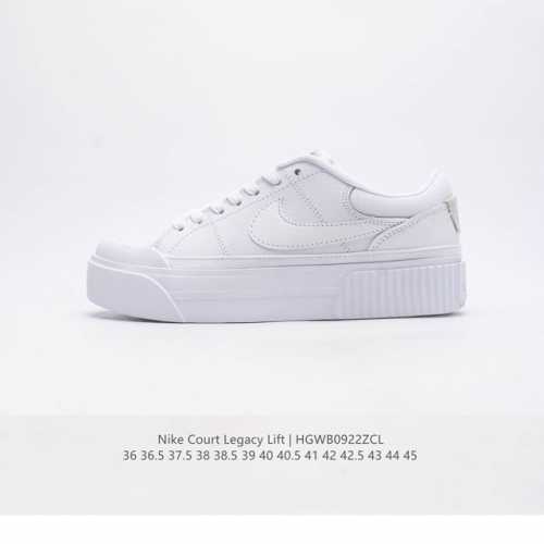 Nike Court Legacy Lift Men's and Women's Sneakers. The upper features a syntheti
