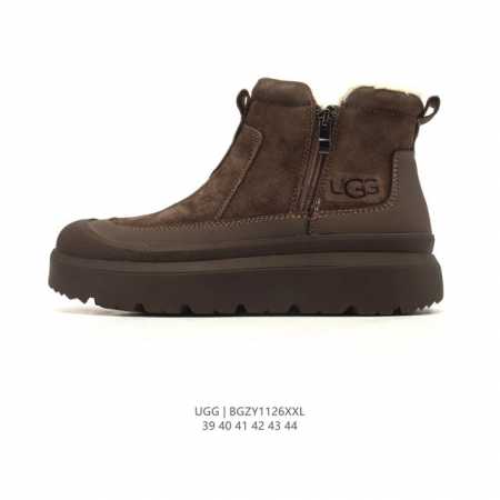 Company-grade Ugg men's snow boots, made in Guangdong. Features a TPU molded up - Click Image to Close