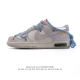 200 Off-White X Nike Dunk Low Off-White Nike Dunk Low The 50 Swoosh Logo Dunk Sb