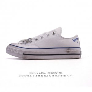 converse Little White Shoes Low-Top Men's And Women's Sports Shoes Converse A