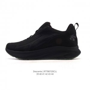Descente men's Chron retro fabric sports casual shoes, featuring a comfortable,