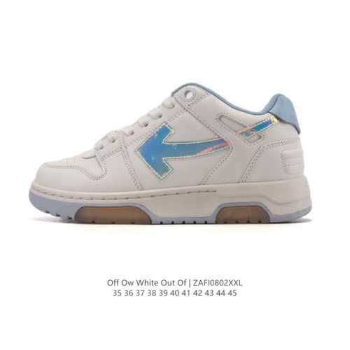 Company-level exclusive real-life photos of Off-White Out Of Office low-top lace