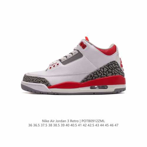 Aj3 Nike Air Jordan 3 Retro Se 3 3 Aj 1988 Nike Air Ct8532-012 36-47 Potb0912Zm