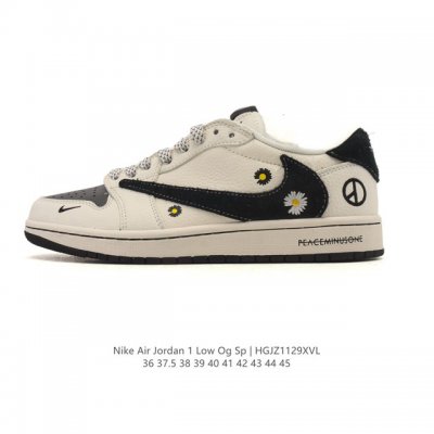 Company-grade Nike Air Jordan 1 Low Og Sp Military Blue AJ1 (Reverse Swoosh) 20