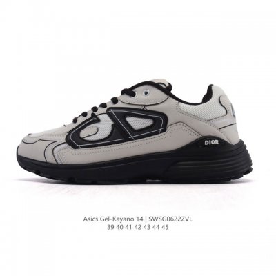 Dior men's shoes D-Connect neoprene sneakers thick sole heightening dad shoes fo
