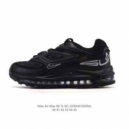 New Nike X Supreme Air Max 98 Tl low-top sneaker, a classic, retro, versatile, c - Click Image to Close