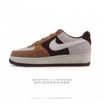 Nike Air Force 1 '07 Low Air Force One White Shoes With Air Cushion. New Style F