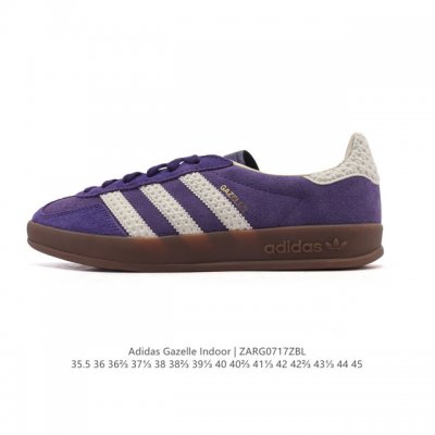 Corporate Grade Adidas Originals Gazelle Indoor Retro Trefoil Non-slip Transpare