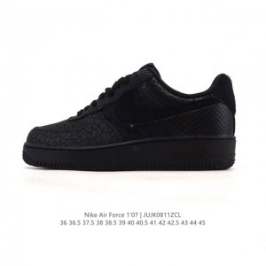 Nike Air Force 1 '07 Low Air Force One white cushioned sneakers, a versatile, l