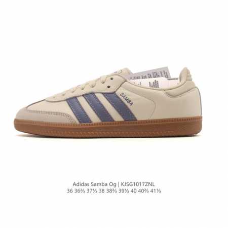 Company-grade Adidas Originals Samba Og Shoes, classic white sneakers, T-toe sho - Click Image to Close