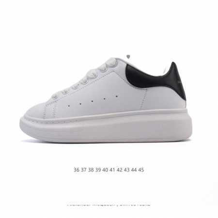 alexandermcqueen Mcq White Sports Shoes With Thick Soles, Height-Enhancing An - Click Image to Close