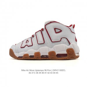 Nike Air More Uptempo '96 Pippen Full-Length Air Cushion Men's and Women's Spor