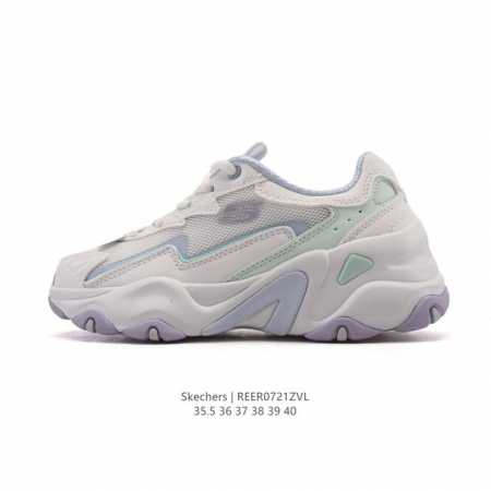 New Skechers women's sports running shoes, dad shoes Stamina mesh, breathable, l - Click Image to Close
