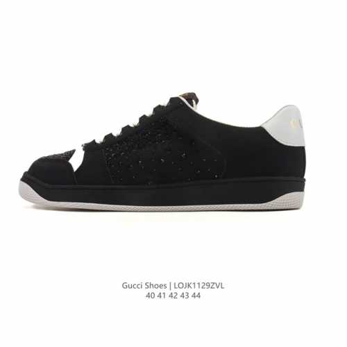 Gucci versatile casual sneakers. Celebrity-endorsed, popular on Xiaohongshu (Lit