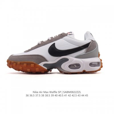 Nike Air Max Waffle Sp Action Green casual running shoes, air-cushioned and cush