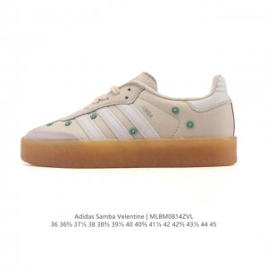 Adidas men's and women's sports shoes, Trefoil Samba Velentine casual shoes, Ger