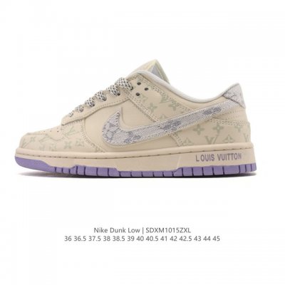 Authentic Nike SB Dunk Low Pro Unisex Retro Sneakers. Features a soft leather up