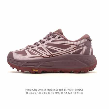 Company-grade Hoka One One Mafate Speed 2 Low lightweight low-top outdoor trail - Click Image to Close