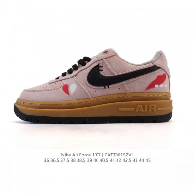 Nike Air Force 1 Low Luxe Air Force One low-top thick-soled casual sports sneake