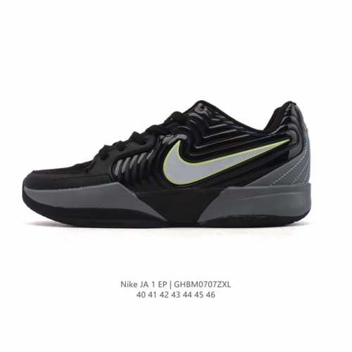 New Nike Morant 2nd Generation Ja 2Ep Low-top Wear-resistant Practical Sports N