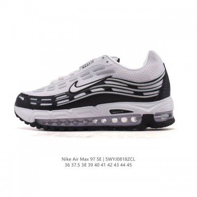 Nike Air Max 97 Se cushioned men's running shoes, thick-soled, versatile height-