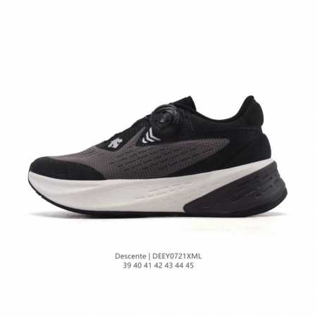 Descente men's Chron retro fabric sports casual shoes, comfortable and breathabl - Click Image to Close