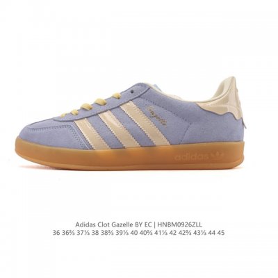 The adidas Originals Gazelle Indoor Retro Trefoil Non-slip Transparent Rubber Sn