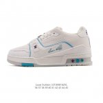 Louis Vuitton LV Louis Vuitton sneakers, fashionable sneakers, trendy thick-sole