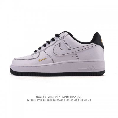 Authentic Nike Air Force 1 '07 Low, a versatile, low-top, thick-soled, height-en