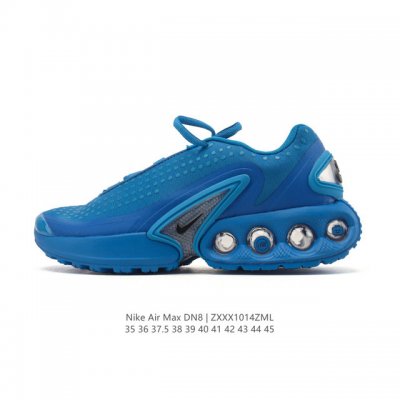 Company-grade Nike Air Max DN8 full-length cushioning running shoes Fq7860-005.