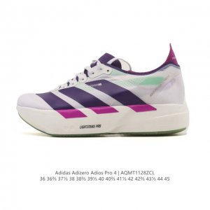 Adidas Adizero Adios Pro 4 Comfortable, Slip-Resistant, Wear-Resistant Low-Top C